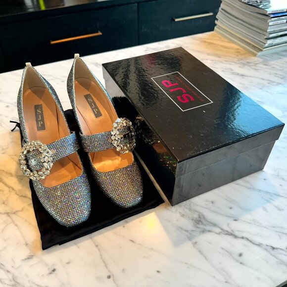 NIB - SJP Celine Heel - Color Scintillate - Size 39 - Picture 12 of 13